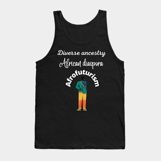 Afrofuturim Tank Top by johnnie2749